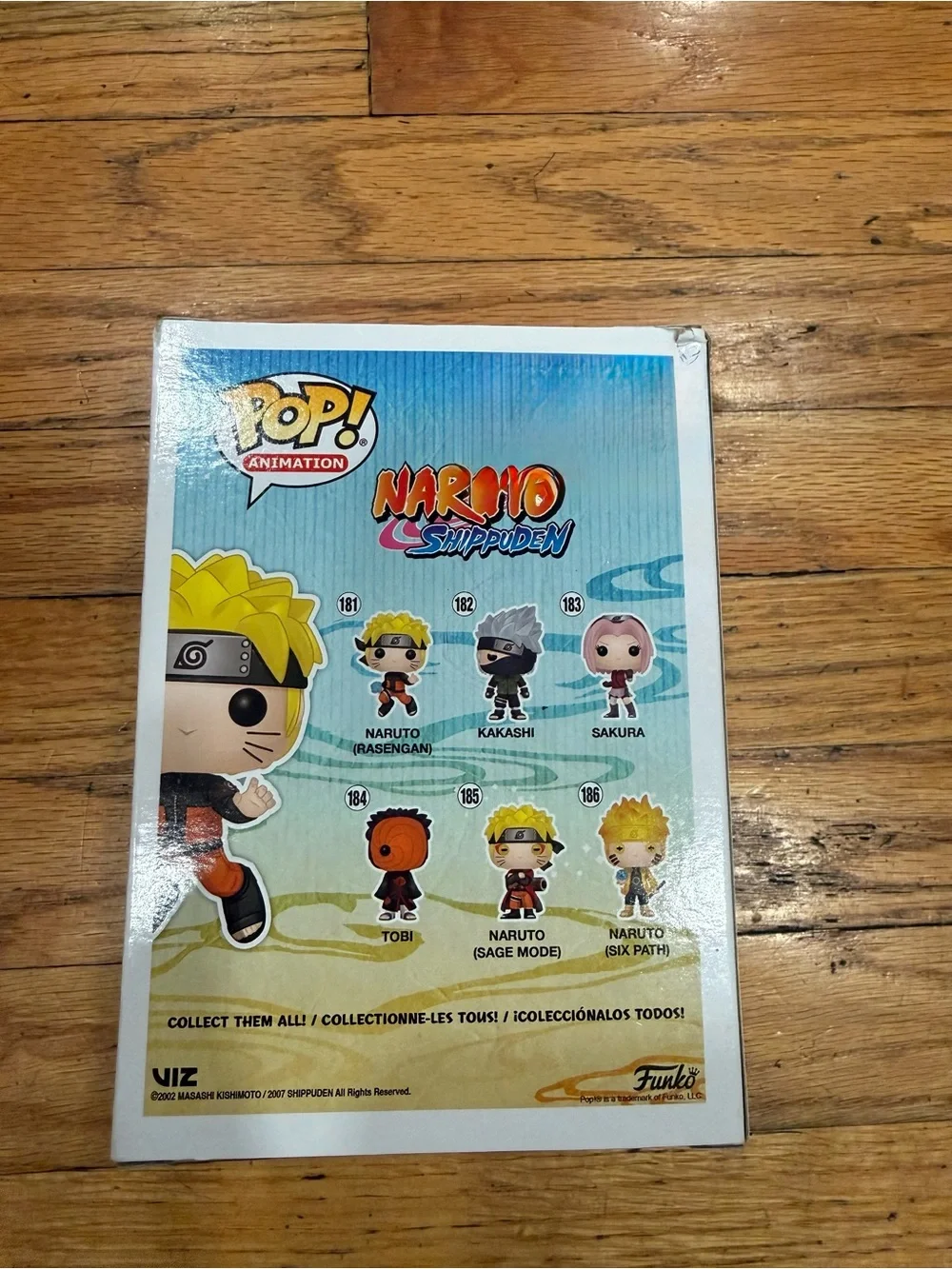 Funko Naruto Vinyl Figure - Yellow Hair & Orange Outfit (Rasengan)